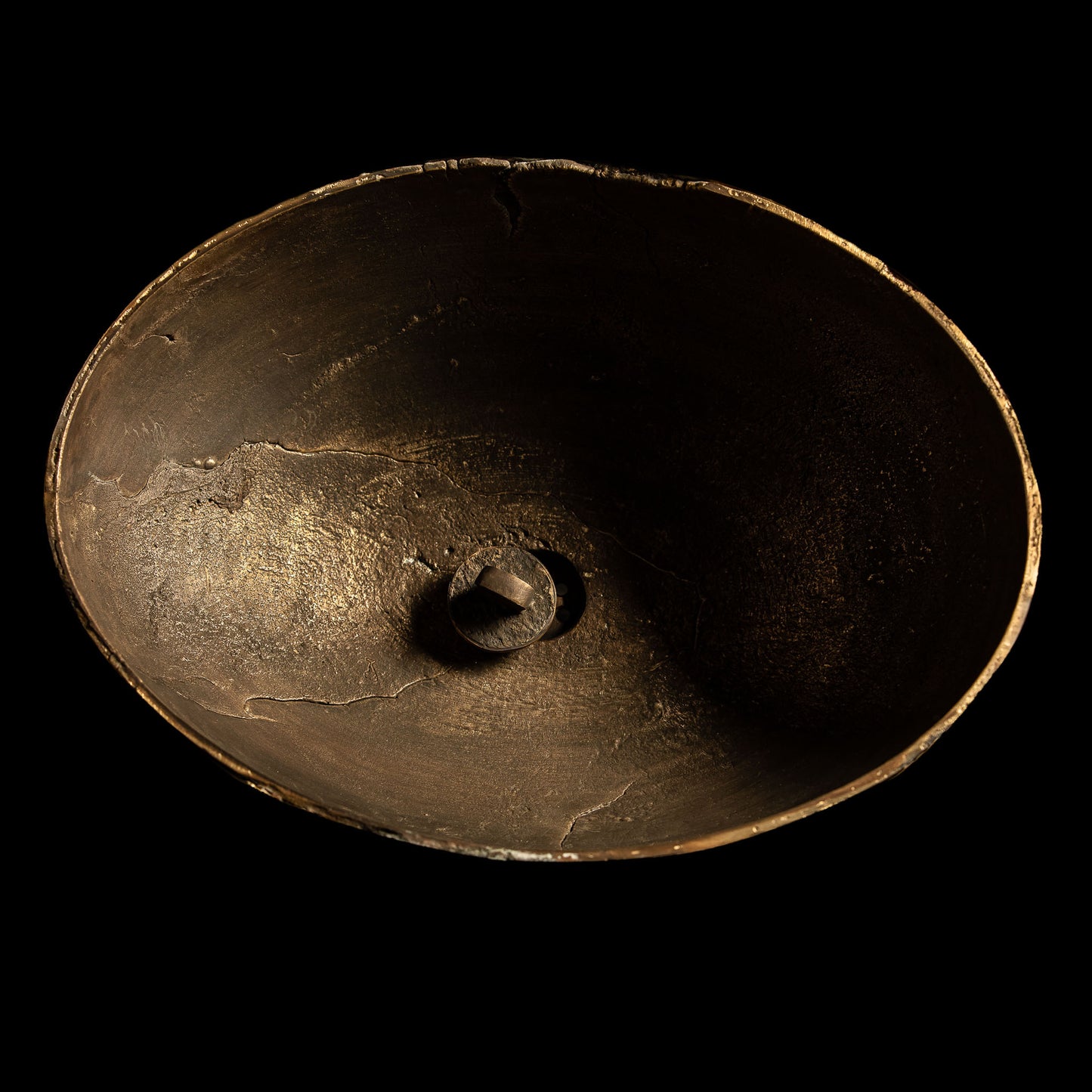 Lava-beau brass sink